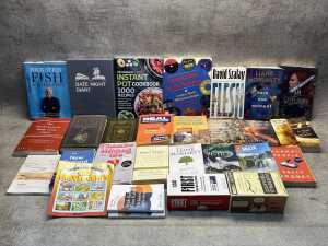 Group of books