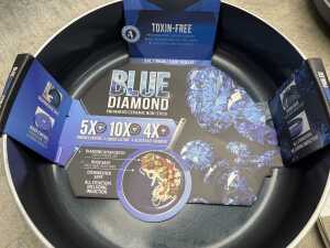 Two fry pans and a lid - 2
