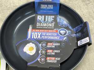 Two fry pans and a lid - 3