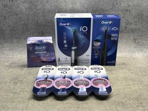 Group of Oral B products