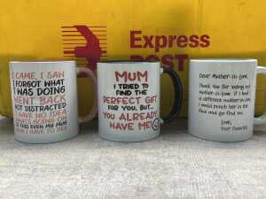 Group of novelty mugs - 3