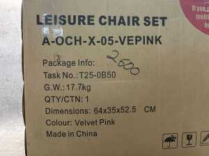 Alfordson leisure chair set - 2