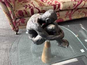 Resin male figure sculpture - 3