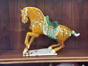 Tang-style ceramic horse figure