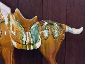 Tang-style ceramic glazed horse - 3