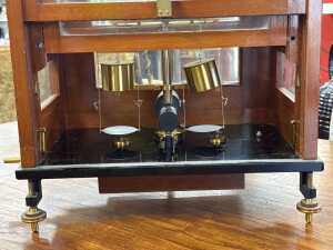 Oertling no. 140 scientific balance scales - 2