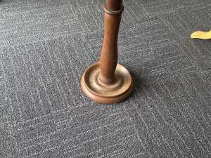 Early 20th century cedar plant stand - 2