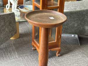 Early 20th century cedar plant stand - 3