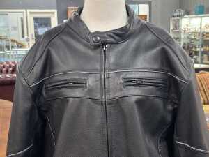 Torque leather motorcycle jacket, size XXL - 2