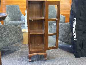 Timber glazed display cabinet - 3