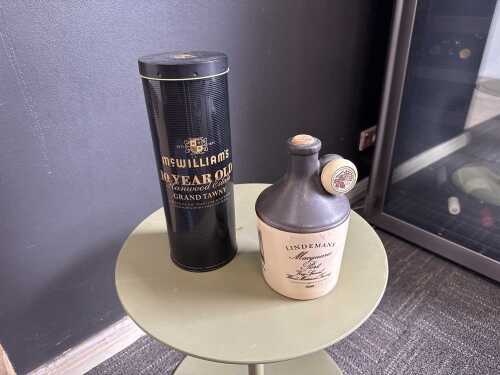 Two bottles of Port