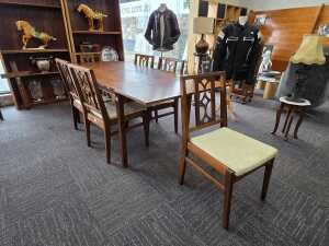 1970s Avalon teak extension seven-piece dining suite - 2