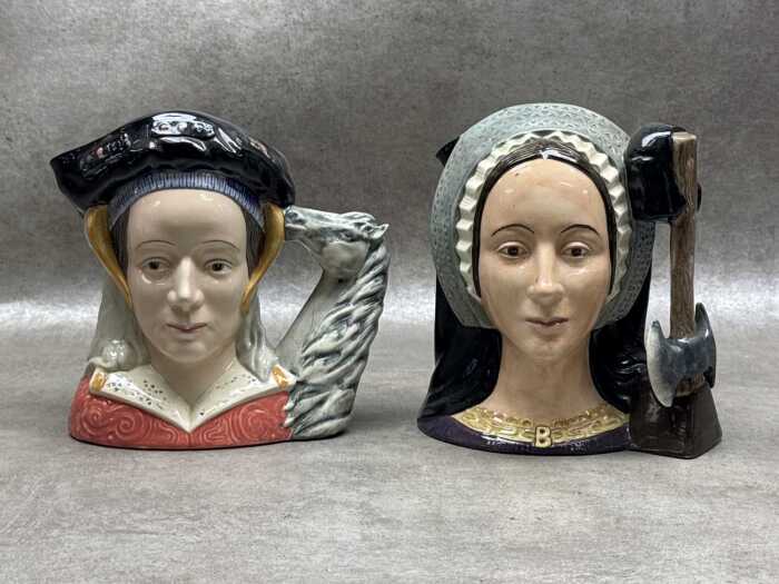Two Royal Doulton character jugs