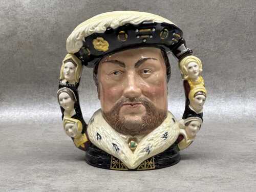 Royal Doulton King Henry VIII 500th anniversary commemorative porcelain character jug