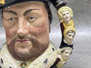 Royal Doulton King Henry VIII 500th anniversary commemorative porcelain character jug - 2