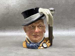 Royal Doulton Mr. Micauber ceramic character jug