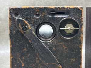 Two antique Kodak No.2 Bulls-Eye box cameras - 2