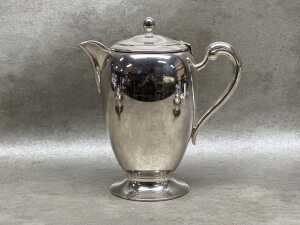 Three silver-plated holloware pieces - 2