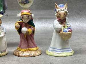 Seven Royal Doulton porcelain Bunnykins - 4