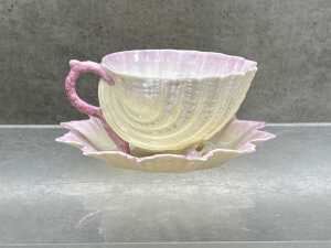 Four Belleek porcelain pieces - 5