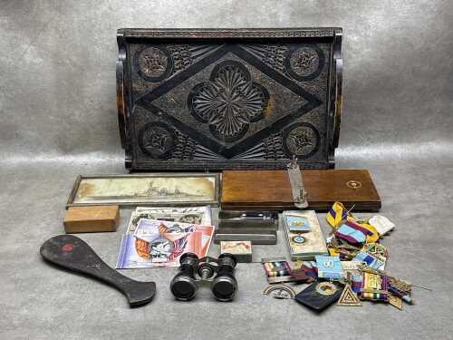 Mostly vintage Masonic medallions