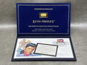 Elvis Presley First Day Cover & Ingot together with Madagascar Titanic commemorative stamp sheets - 5