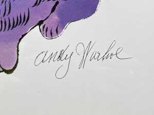 After Andy Warhol, untitled cats (2). Two framed prints on paper - 4