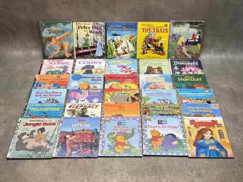 30 vintage A Little Golden Book