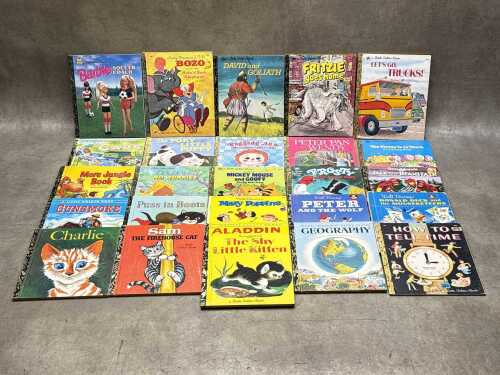 26 vintage A Little Golden Book