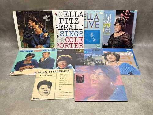 10 Ella Fitzgerald Jazz vinyl records