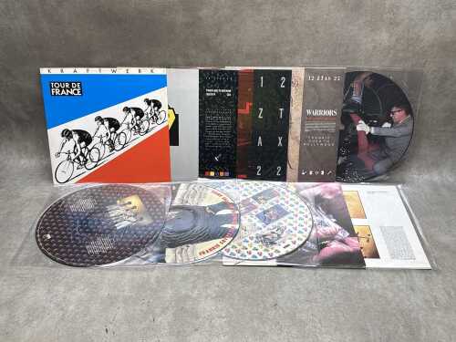 10 '80s Synthpop 12" vinyl singles, including picture discs
