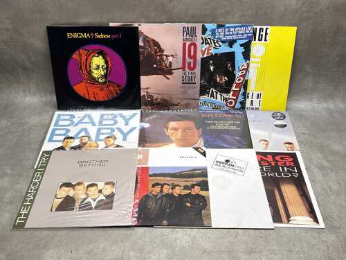 12 '80s Pop 12" vinyl singles