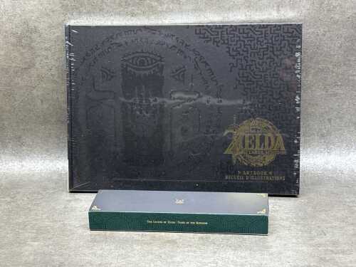 The Legend of Zelda: Tears of the Kingdom artbook and pin set