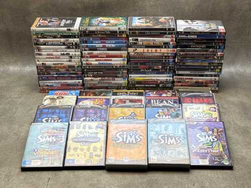 DVDs, together with The Sims PC games
