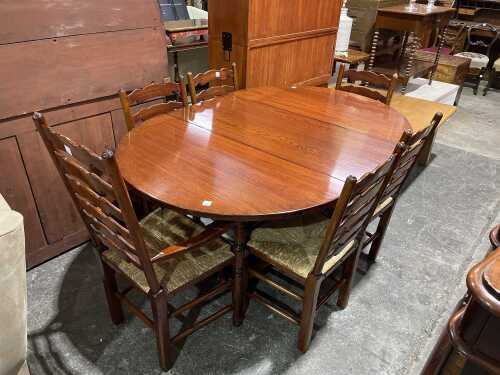 Seven-piece dining suite