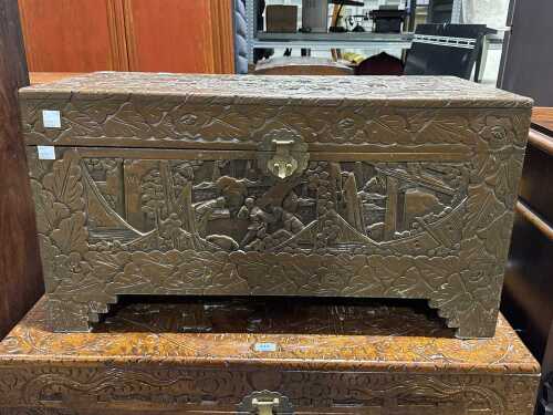 Chinese camphorwood chest