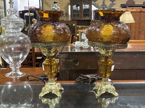 Pair of vintage table lamps
