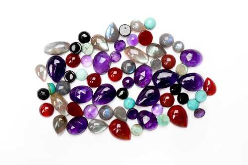 A collection of gemstones