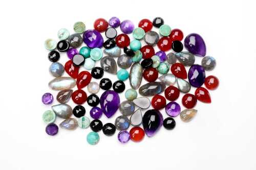 A collection of gemstones