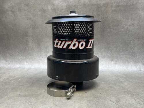 Turbo II heavy vehicle air precleaner