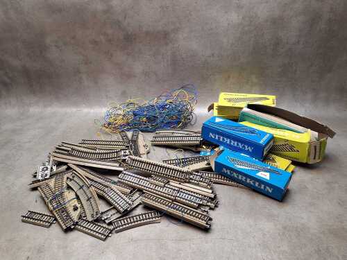 Vintage Marklin HO Scale train tracks