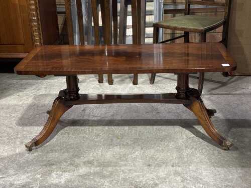Mahogany coffee table