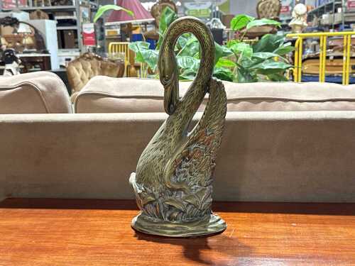 Brass figural doorstop