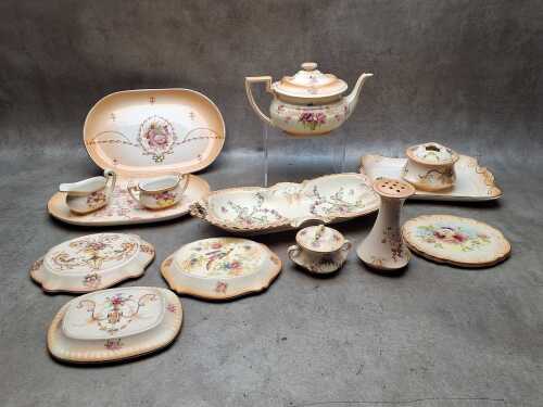Antique blushware porcelain