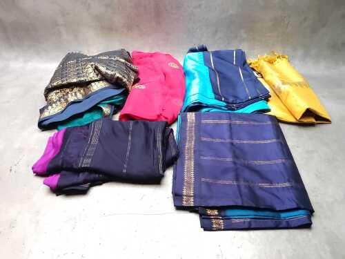 Mostly silk fabric
