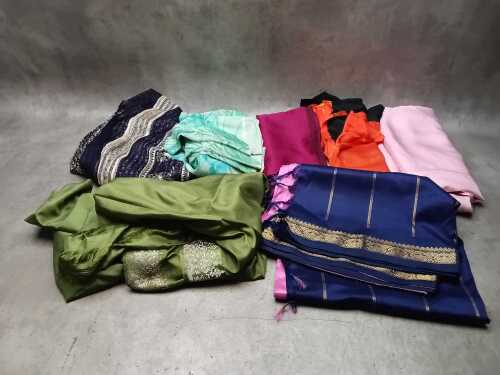 Mostly silk fabric
