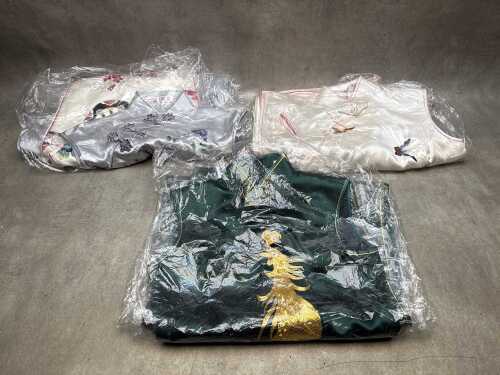 Hand-embroidered Cheongsams