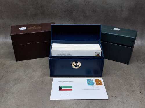 Three official First Day cover collections