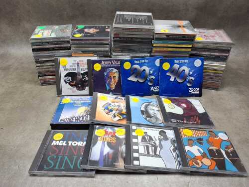 Jazz CDs, including Verve, Elektra Masters and Varese Sarabande