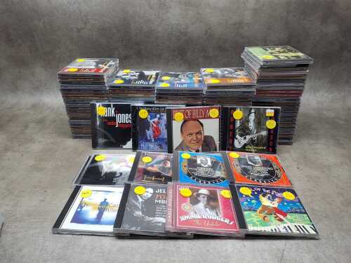 Jazz CDs, mostly the 'Jazz Greats' series